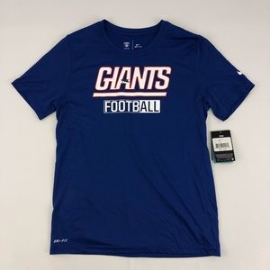 Nike New York Giants Football Dri-Fit T Shirt